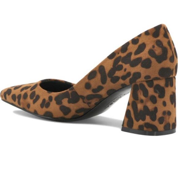 Women’s On Trend Charles David Arya Leopard Animal Heels 7.5 - Picture 2 of 6